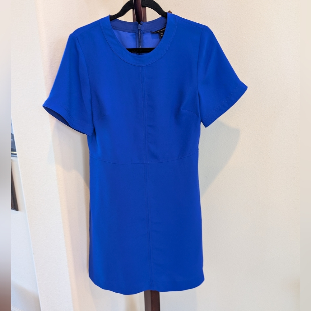 Banana Republic Vibrant Blue Mini Dress, Size 6 - NEW